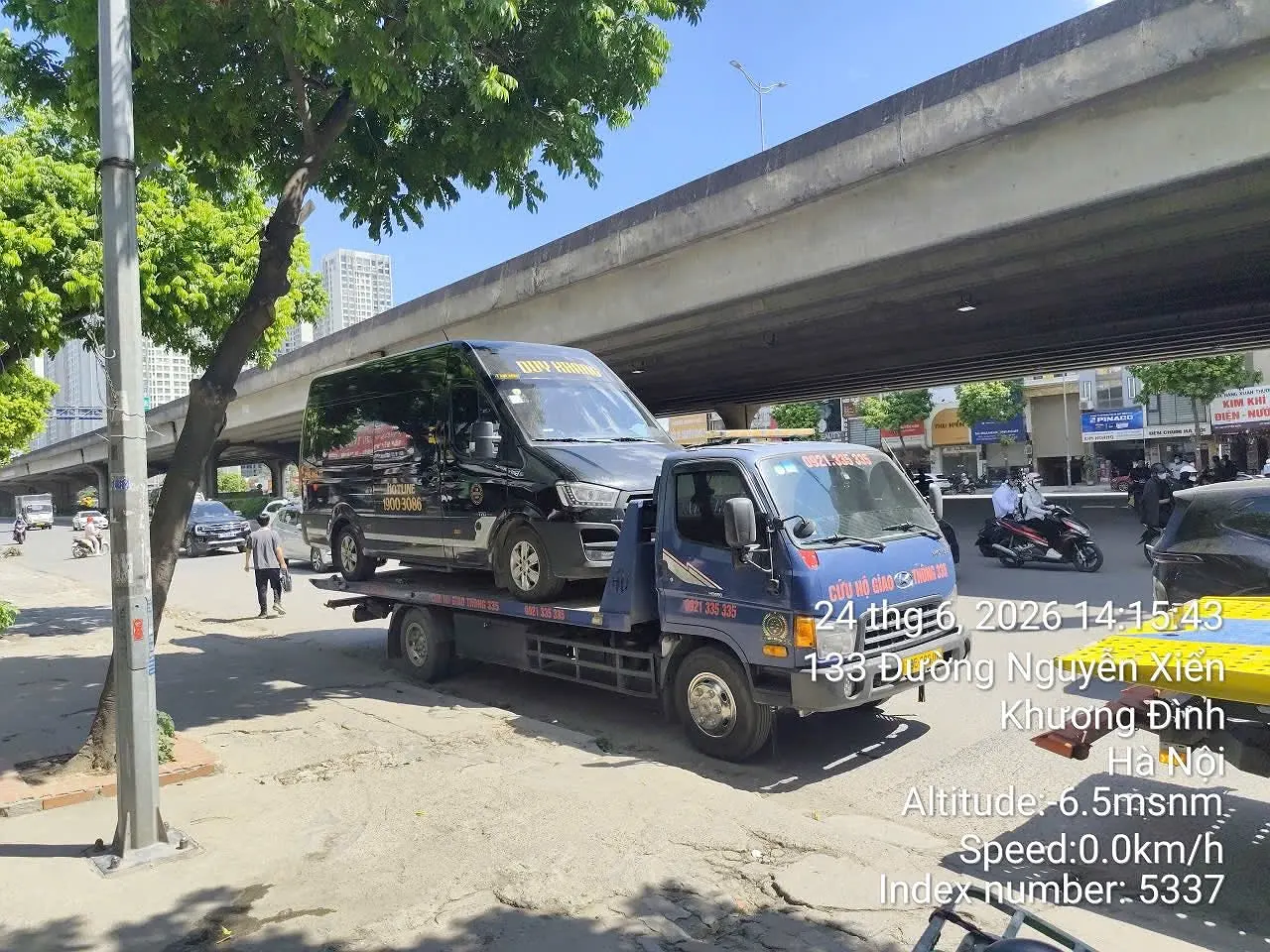 Hệ thống xe cứu hộ hiện đại của Cứu hộ giao thông 335